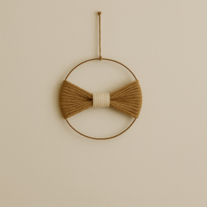Boucle décorative - Beige