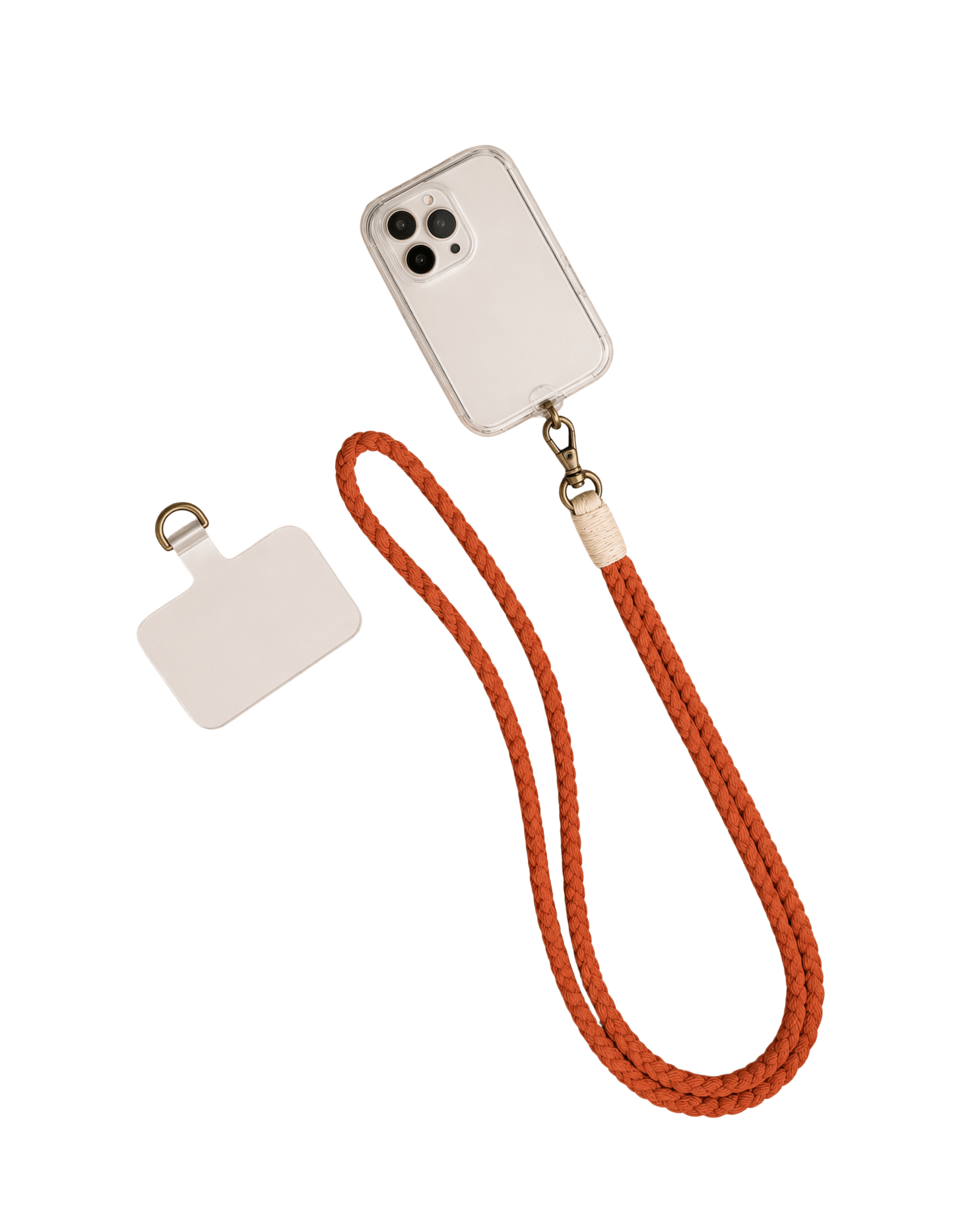 Longue sangle pour téléphone ( Rouille ) – Image 5