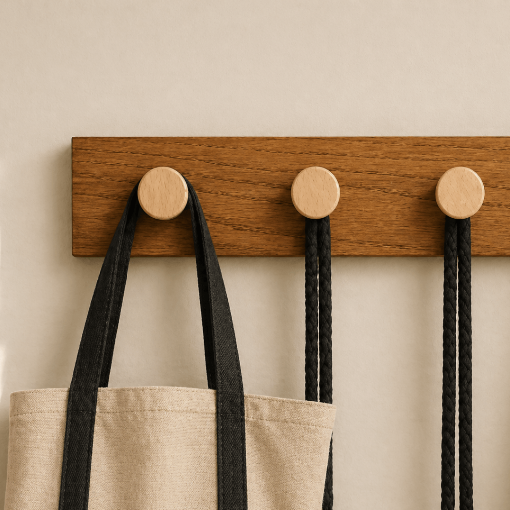 support mural signature en bois massif