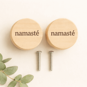 bouton armorie namaste