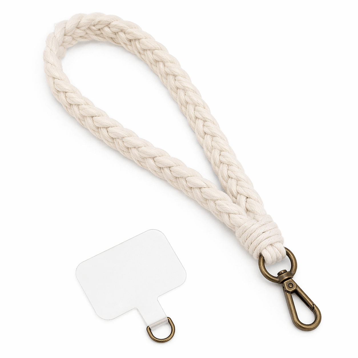 ganse blanche pour téléphone