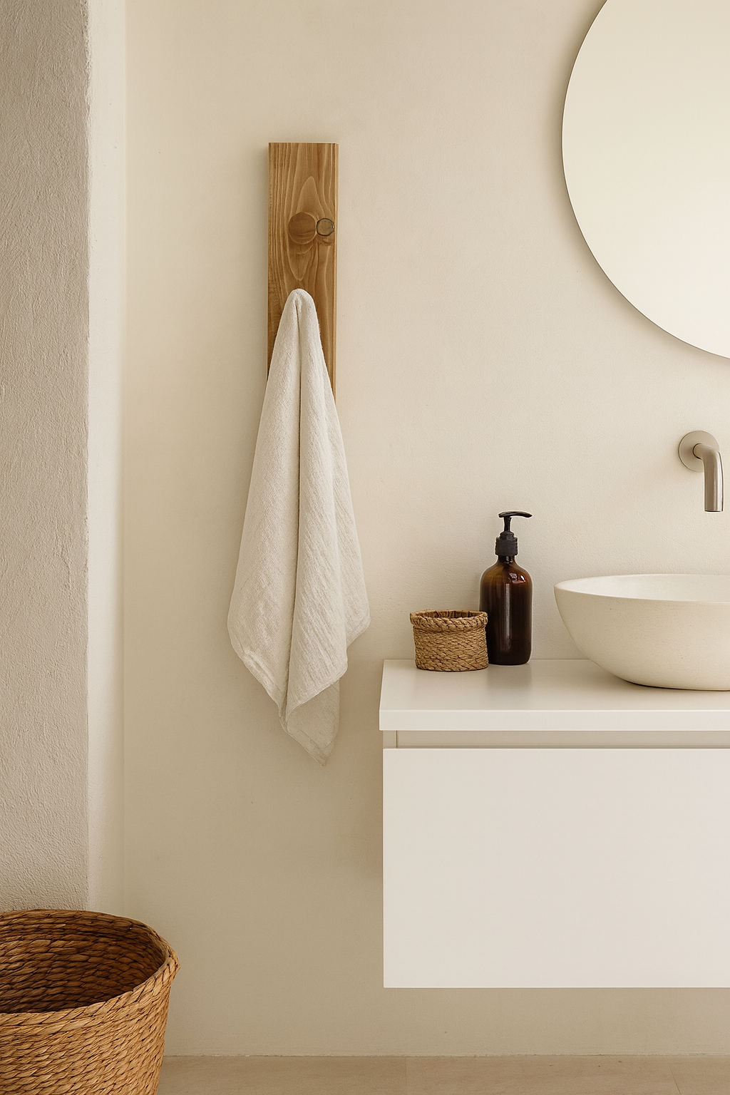 crochet de salle de bain