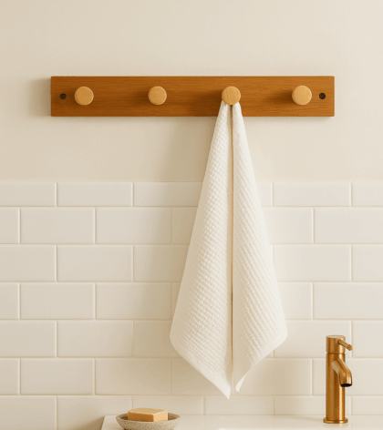 crochet de salle de bain