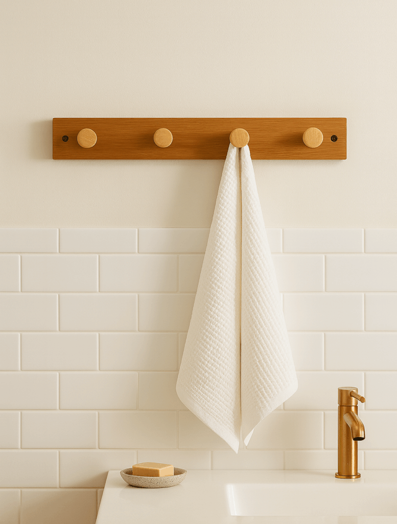 crochet de salle de bain