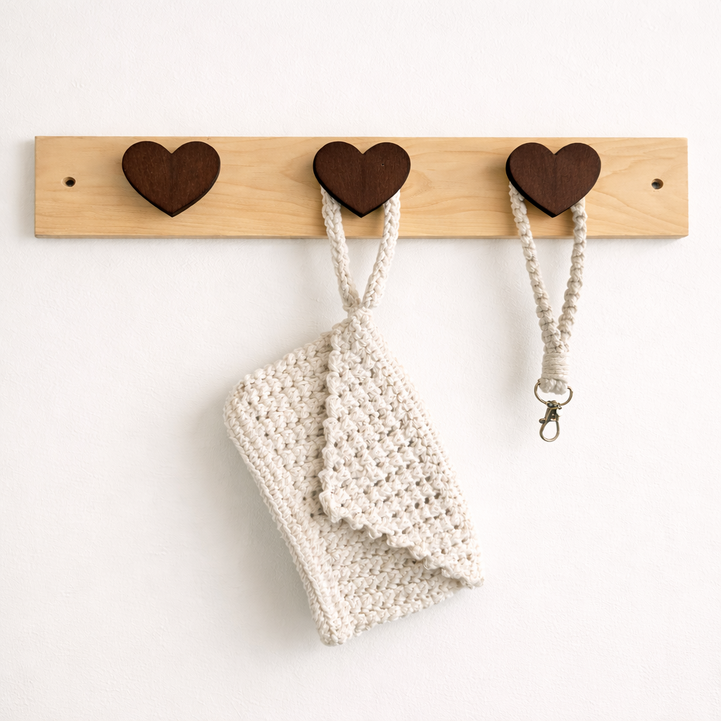 porte-manteau en bois